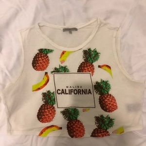 Summer crop top